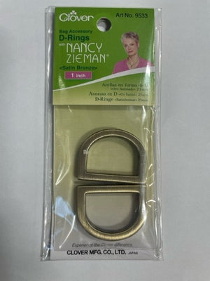 Clover D Rings  25mm