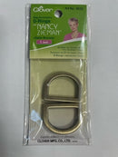 Clover D Rings  25mm