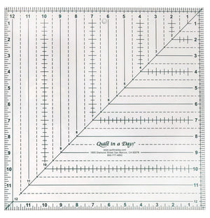 Quilt In A Day Square Up Ruler 12½"