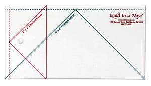 Quilt In A Day Flying Geese 4" x 8" Ruler