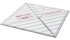 Quilt In A Day Triangle Square Up Ruler 6½"
