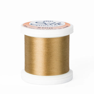 YLI Silk #100 Thread 200m Dull Gold 241