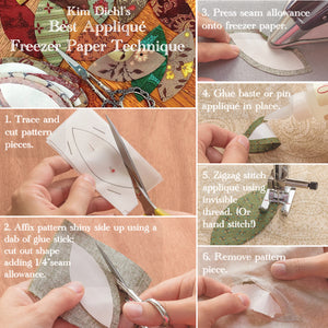 Kim Diehl's Applique Freezer Paper 50 Sheets 8½" x 11"