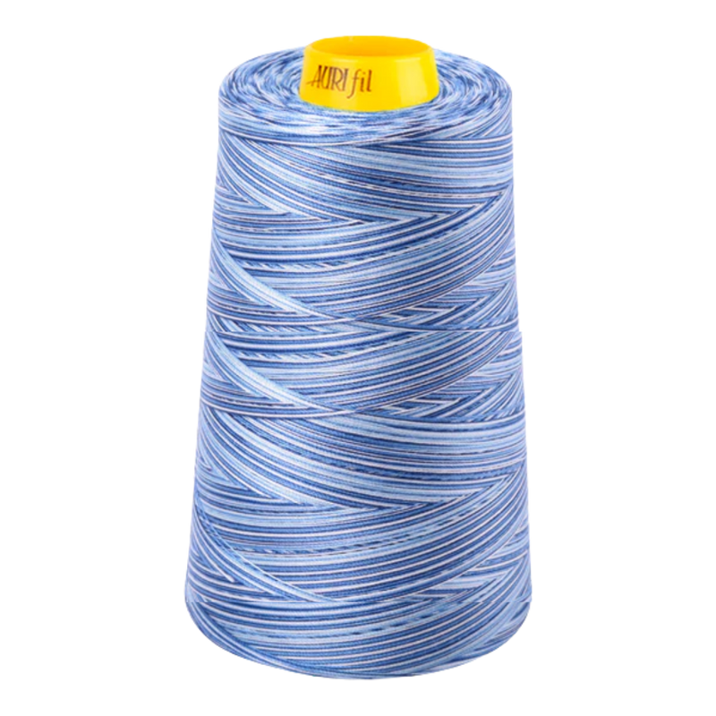 Aurifil Thread Forty3 3000m Variegated Storm at Sea 4655