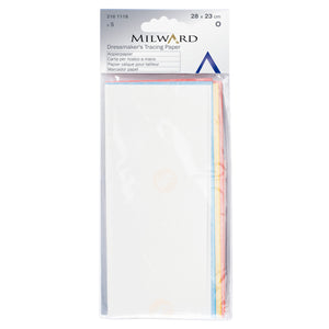 Pack of Milward tracing paper with a clear plastic cover on a white background