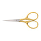 Gingher 3½" Gold Handle Lion's Tail Embroidery Scissors