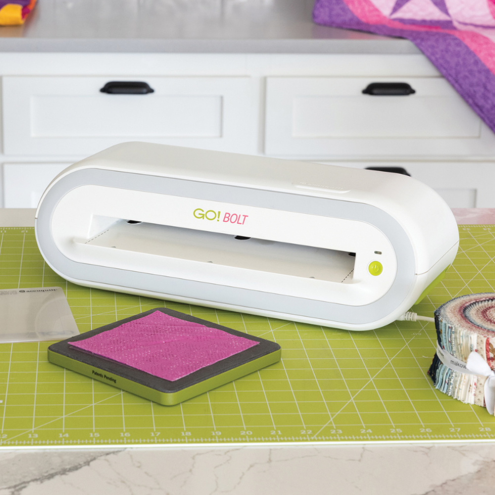 AccuQuilt GO! Bolt Fabric Cutter Starter Set - complete fabric cutting starter kit