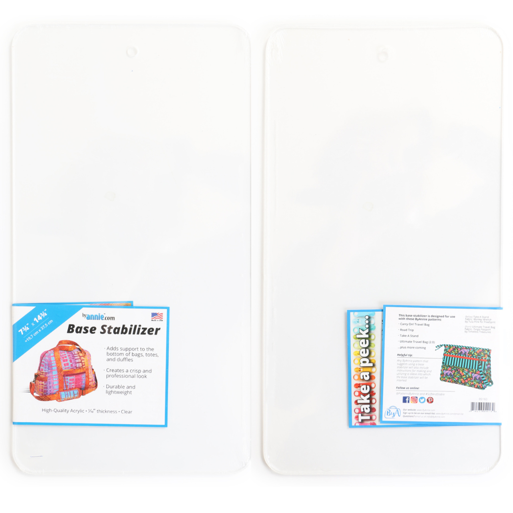 ByAnnie Base Stabilisers - sewing and crafts storage bag - detail view