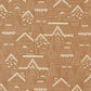 Gingerbread Lane patterned cotton quilting fabric by Moda