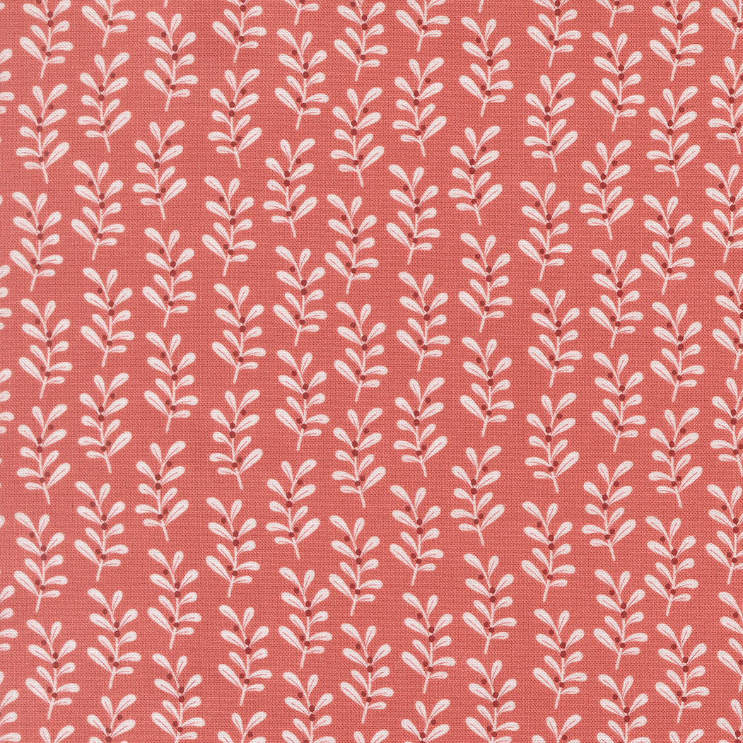 Gingerbread Lane patterned cotton quilting fabric by Moda