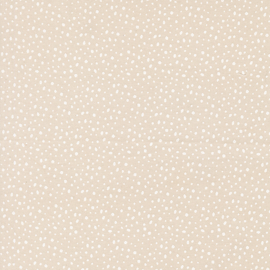 Gingerbread Lane patterned cotton quilting fabric by Moda