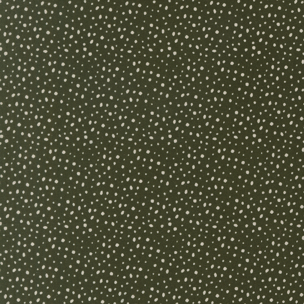 Gingerbread Lane patterned cotton quilting fabric by Moda