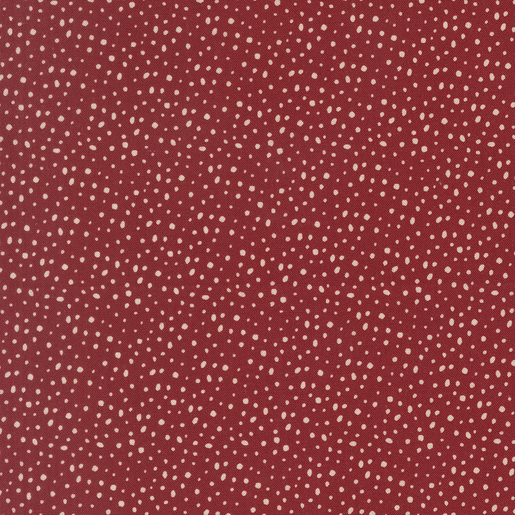 Gingerbread Lane patterned cotton quilting fabric by Moda