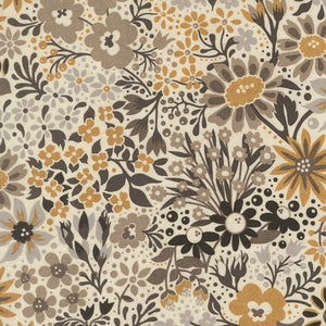 Posh patterned cotton quilting fabric by Moda