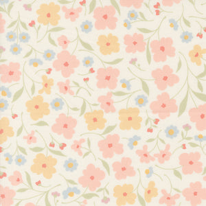 Cottage Charm patterned cotton quilting fabric by Moda