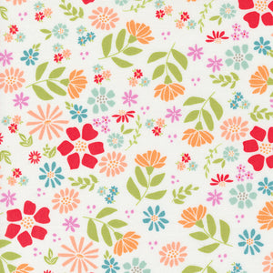 Laguna Sunrise patterned cotton quilting fabric by Moda