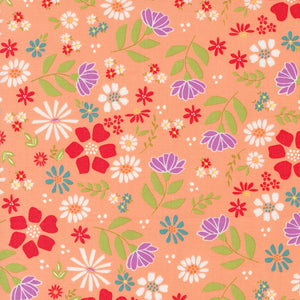 Laguna Sunrise patterned cotton quilting fabric by Moda