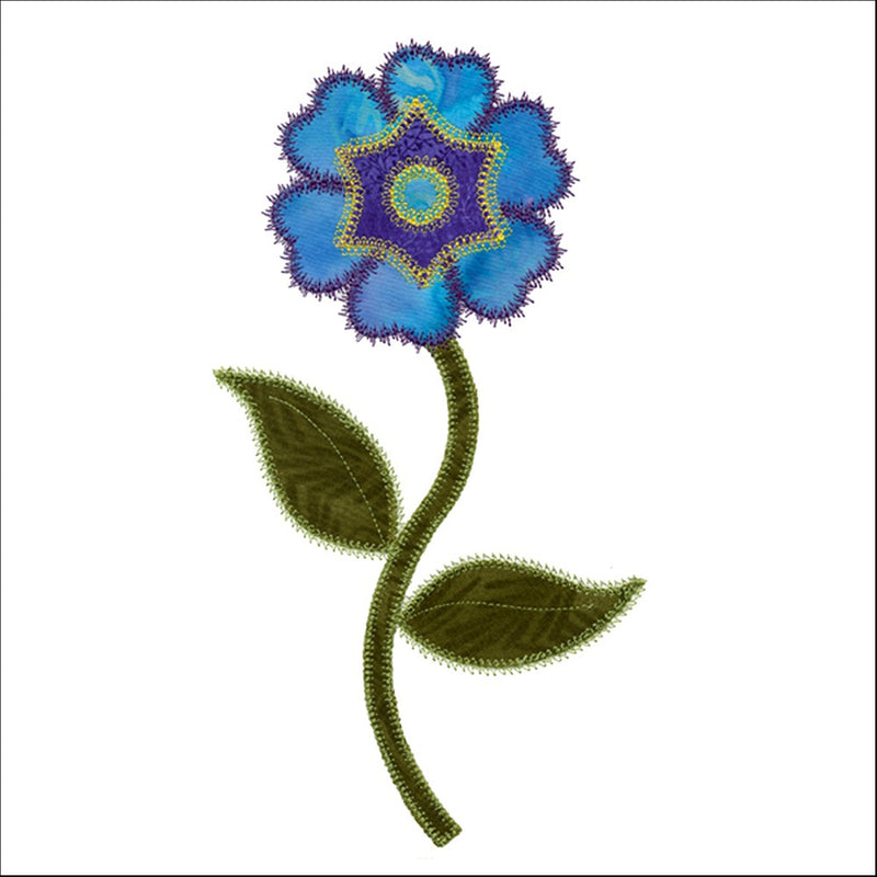 V-Stitch Designs Round Flower set -Digital Download