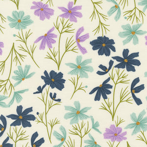 Seaglass Summer patterned cotton quilting fabric by Moda