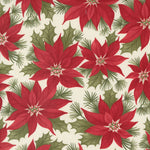 A Christmas Carol patterned cotton quilting fabric by Moda