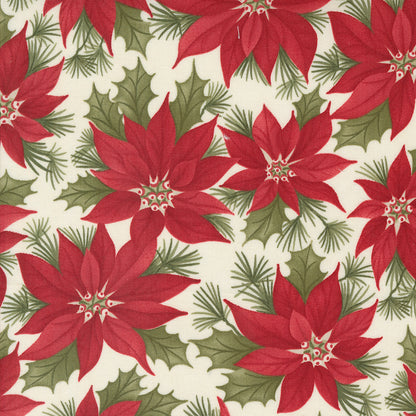 A Christmas Carol patterned cotton quilting fabric by Moda