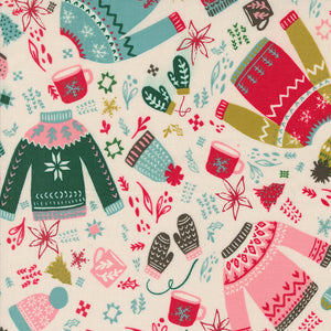 Cozy Wonderland patterned cotton quilting fabric by Moda