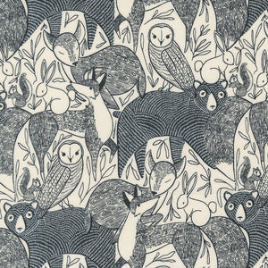 Woodland Wonder patterned cotton quilting fabric by Moda