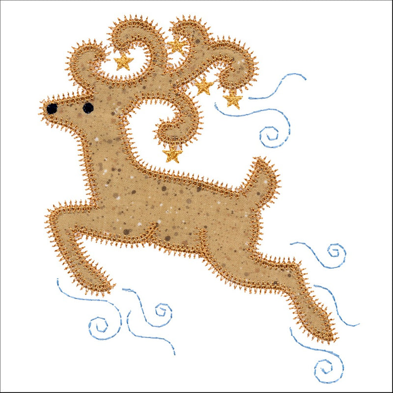 V-Stitch Designs Reindeer set -Digital Download