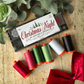 Aurifil Christmas Night Thread Collection 50wt