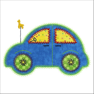 Cute Cars set 2 -Digital Download - craft pattern by V-Stitch Designs