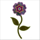 V-Stitch Designs Round Flower set -Digital Download