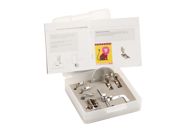 Bernette Quiting Presser Feet Set for B08 - sewing machine accessory - packaging