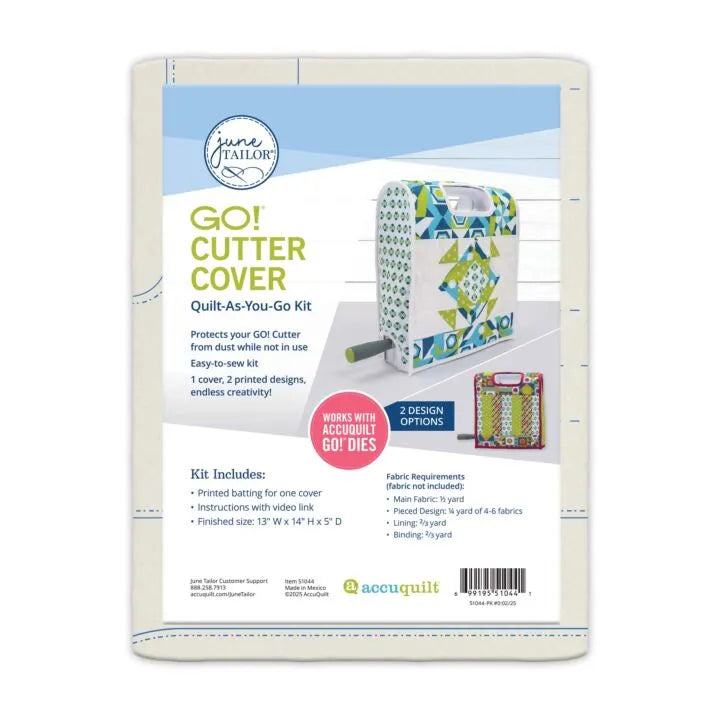 June Tailor Quilt-As-You-Go Accuquilt GO! Cutter Cover