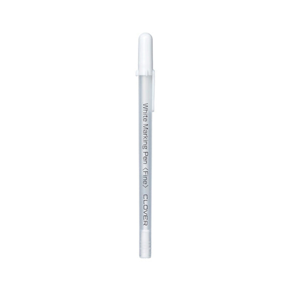 White marking pen with 'Clover' branding on a white background