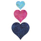 AccuQuilt GO! Heart 2" 3" 4" Appliqué Die