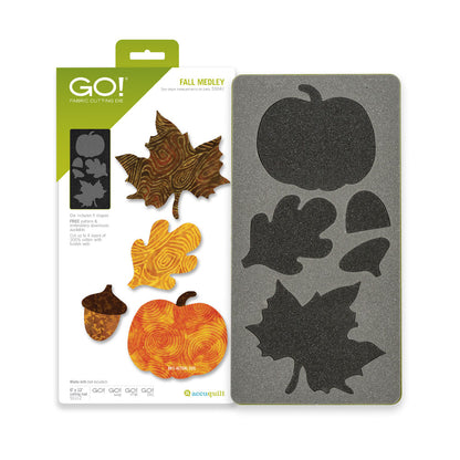 AccuQuilt GO! Fall Medley Appliqué Die