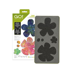 AccuQuilt GO! Funky Flowers Appliqué Die
