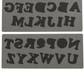 AccuQuilt GO! Carefree Alphabet Uppercase (2 Die Set)