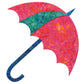 AccuQuilt GO! Dancing Umbrella by Edyta Sitar Appliqué Die