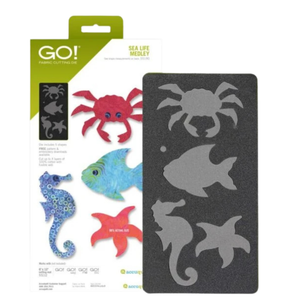 AccuQuilt GO! Sea Life Medley Appliqué Die
