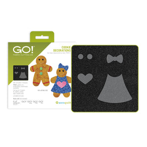 AccuQuilt GO! Cookie Decorations Appliqué Die