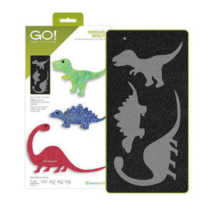 AccuQuilt GO! Dinosaur Medley Appliqué Die