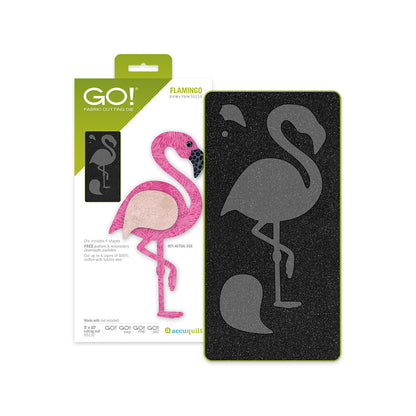 AccuQuilt GO! Flamingo Appliqué Die