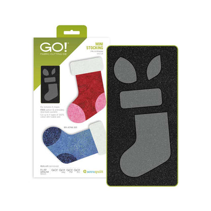 AccuQuilt GO! Mini Stocking Appliqué Die