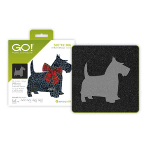 AccuQuilt GO! Scottie Dog Appliqué Die