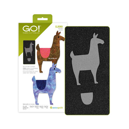 AccuQuilt GO! Llama Appliqué Die