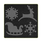AccuQuilt GO! Sleigh & Snowflakes Appliqué Die