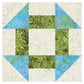 AccuQuilt GO! Churn Dash (9" Finished) die - quilting shapes cut with precision and speed