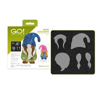 AccuQuilt GO! Gnome Accessories Appliqué Die