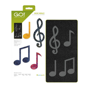 AccuQuilt GO! Music Medley Appliqué Die